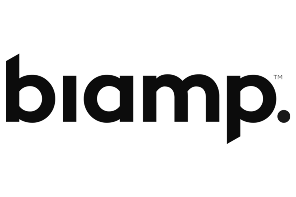 Biamp black logo