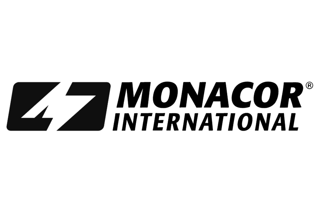 Monacor black logo