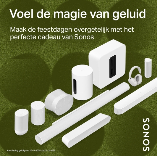 Feestdagen Promo bij Sonos!